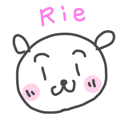 Rie Dog Sticker
