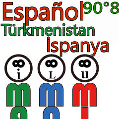 90°8 .Spanyol ... Turkmenistan