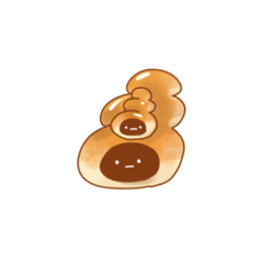 chocolate cornet Sticker