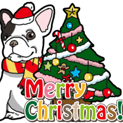 Wanko-Biyori French Bulldog Christmas