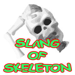 Englishbslang Of Skeleton Line Stickers Line Store