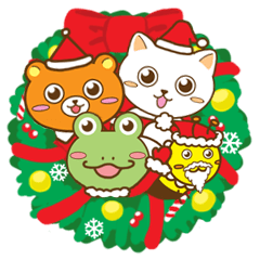 tamaco's Christmas Sticker