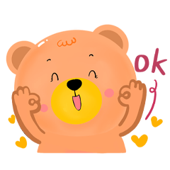 บั๊บเบิ๊ล หมีน้อยตัวสีส้ม จอมซน