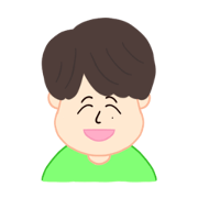 a boy with cute smile