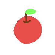 red apples