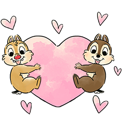 【日文版】Chip 'n' Dale Pop-Up Stickers