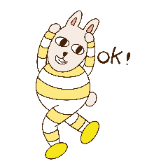 ALL RABBIT-STRIPE STYLE