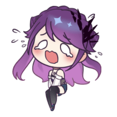 Vtuber YUZIchan animated stickers