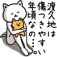 Sticker of TOGUCHI(CAT)