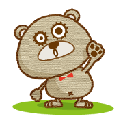 Bear mascot "Kuma"