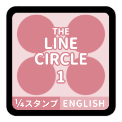 LINE CIRCLE 1 [1-4][PINK][ENGLISH]