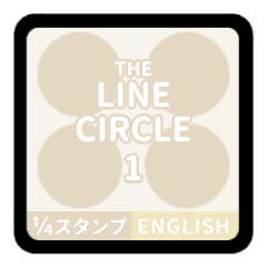 LINE CIRCLE 1  [1-4][IVORY][ENGLISH]
