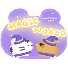 Maggie&Boom Bear-Animated Magic World