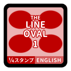 LINE OVAL 1  [1-4][RED][ENGLISH]
