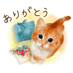 Cats & Flowers Practical Stickers (JP)