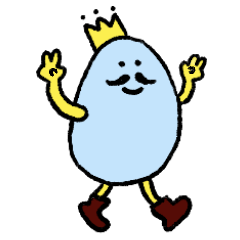 King Egg's happy life