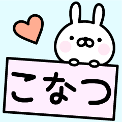 Cute Rabbit "Konatsu"