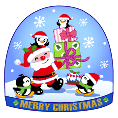リトルペンギンジジメリークリスマス Line スタンプ Line Store