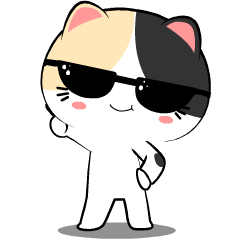 Cute Calico Cat 6 : Animated