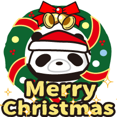 パンダ転がし 2 クリスマスシーズン Line スタンプ Line Store