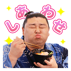 Nihon Sumo Kyokai official Sticker Vol.2