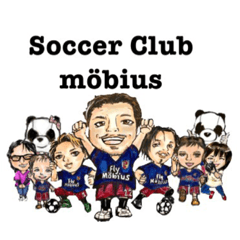 MOBIUS Soccer Club LINEスタンプ BY YUKIE