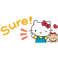 【英文版】Hello Kitty Small Stickers