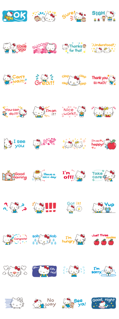 Hi small Gift stickers