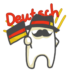 Deutsch (German) sticker