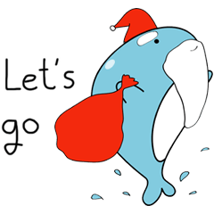 Peepo Big Head Whale : Christmas Time