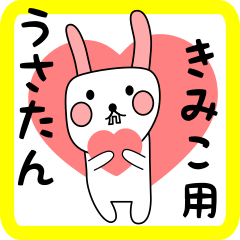 きみこ用 シロウサけいたん