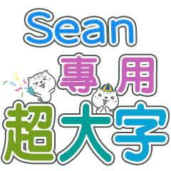 516(Sean)Name Sticker- large