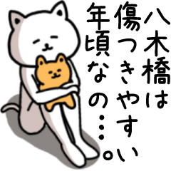 Sticker of YAGIHASHI(CAT)