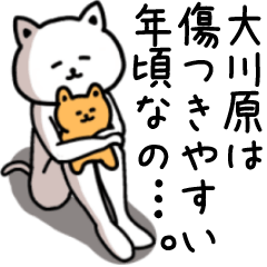 Sticker of OGAWARA!(CAT)