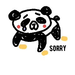 Panda there is eye brows