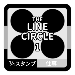 LINE CIRCLE 1 [1-4][BLACK][WORK]