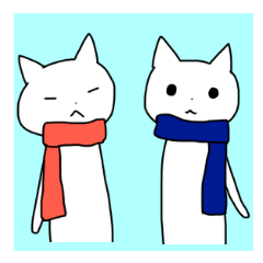 Winter Event Cat Sticker