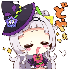 hololive sticker "Murasaki Shion"