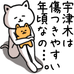 Sticker of UTSUGI(CAT)