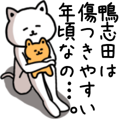 Sticker of KAMOSHIDA(CAT)