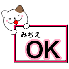 Name cat Michie