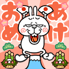 Angry rabbit[Happy New Year]