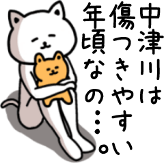 Sticker of NAKATSUGAWA(CAT)