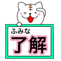 Name cat Fumina
