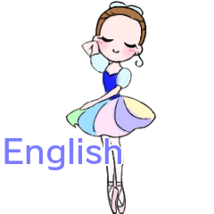 Cute dancing Ballerina"Kind ver"English