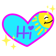 Weird Fun Cute Happy Neon Stickers 4U ;]