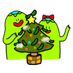 kappa kappa X'mas sticker