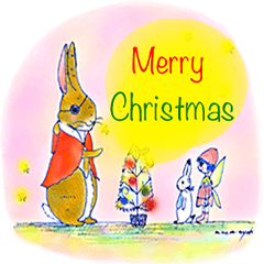 ちいさなウサギのChristmas&Happy new year
