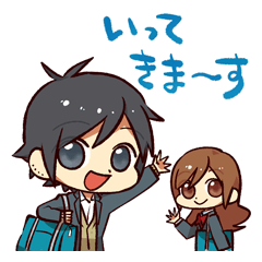 HORI san to MIYAMURA kun Sticker Vol.1