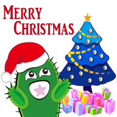 Cactus-Merry Christmas!!